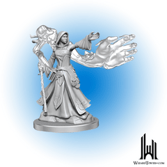 D&D Frameworks: Elf Wizard Female